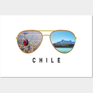 Chile  Sunglasses Posters and Art